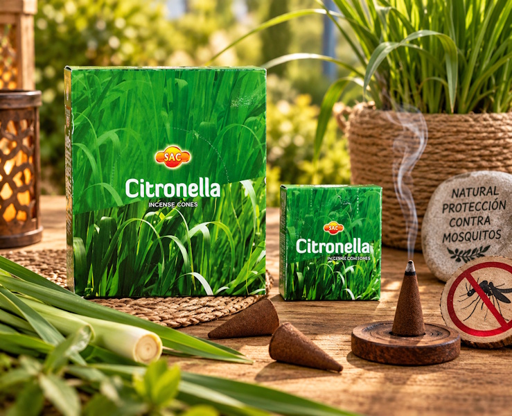 Incienso Conos Citronella Sac